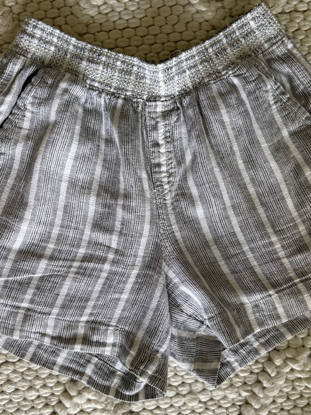 Briggs Pull-on Linen Blend Shorts